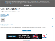 Tablet Screenshot of campbeltown.org.uk